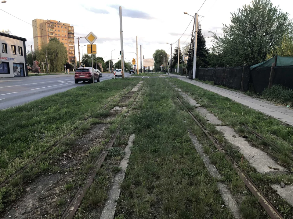 Śladem starej linii tramwajowej do Ozorkowa