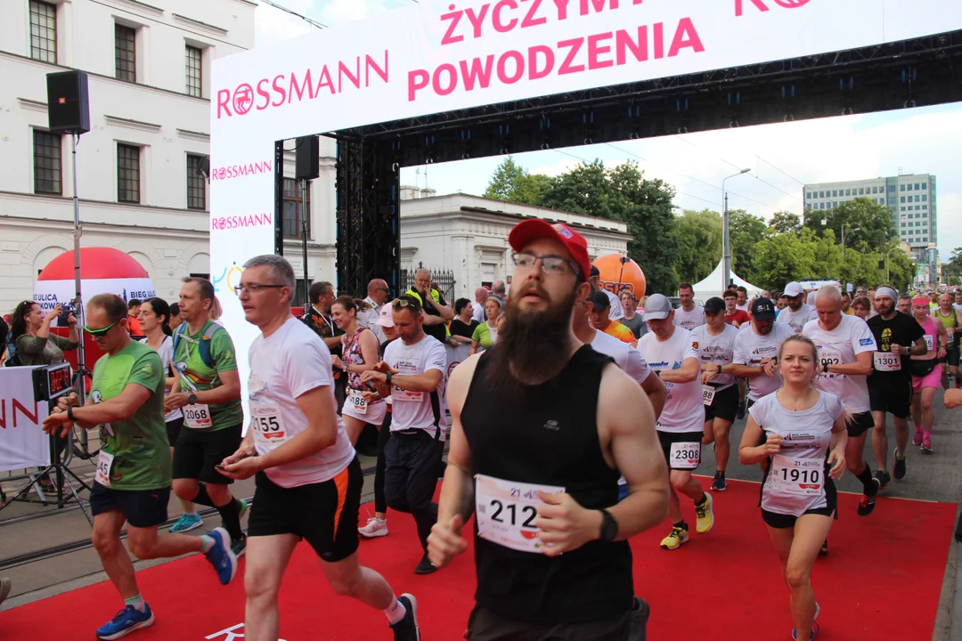 21. Bieg Ulicą Piotrkowską Rossmann Run w Łodzi