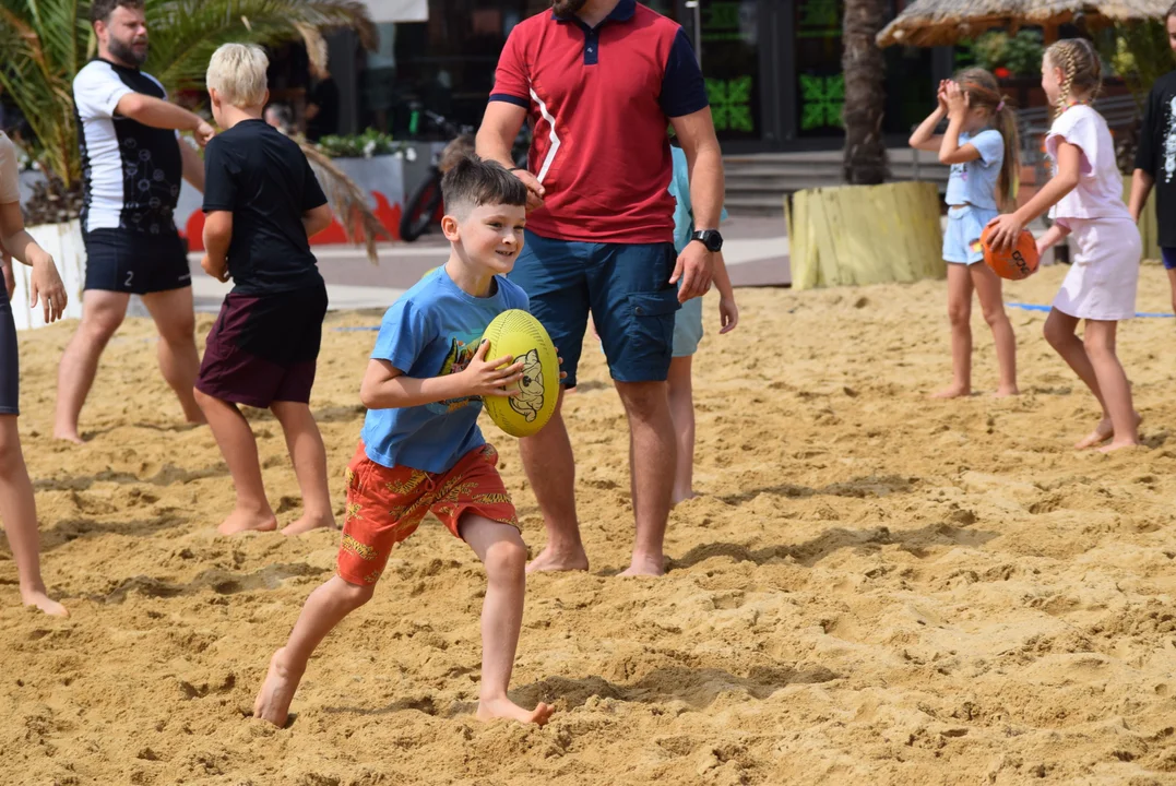 Beach Side Rugby w Manufakturze - atrakcje