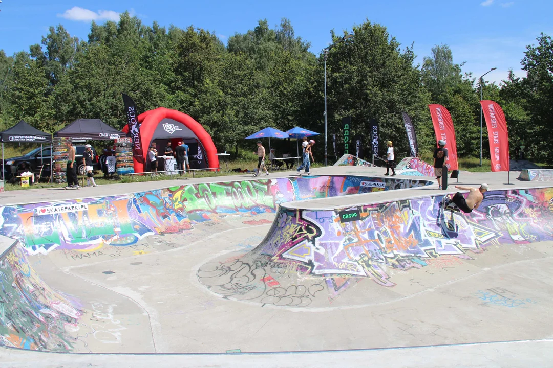 Skatepark im. Igora Kowalewskiego na Widzewie - trwa finał Mistrzostw Polski w kategorii „Park”