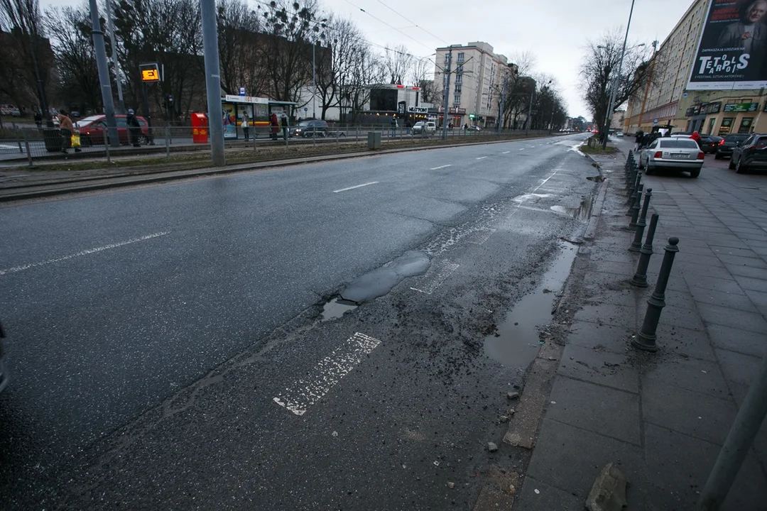 Łódź. Zaczyna się remont Zachodniej. Będą korki