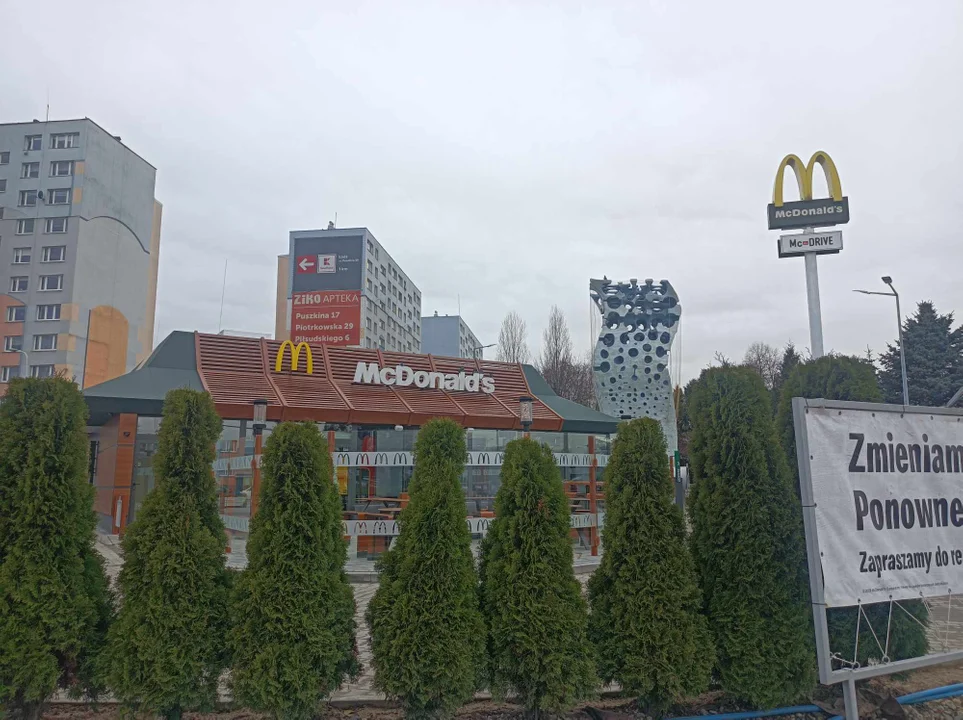 Odnowiony McDonald's na łódzkim Widzewie