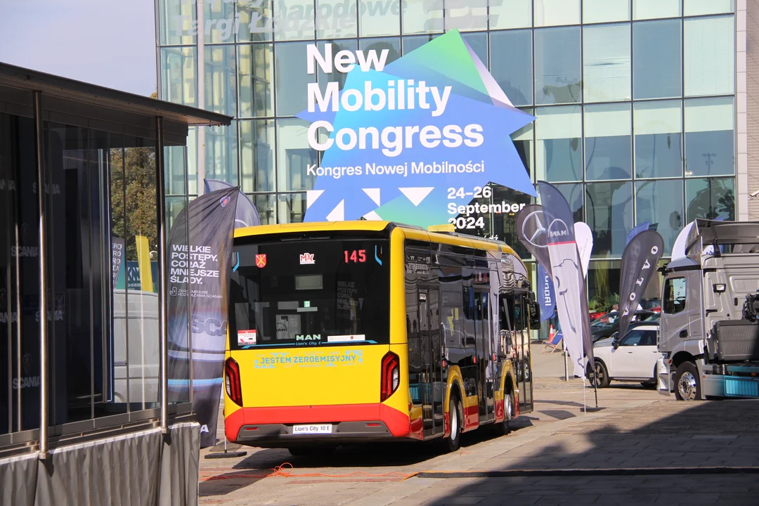 Hala EXPO Łódź. Ruszył Kongres Nowej Mobilności 2024