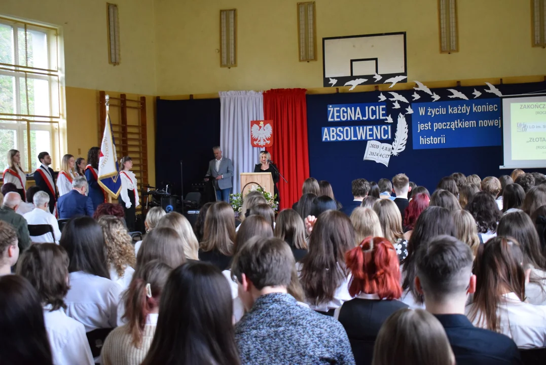 Zakończenie roku maturzystów I LO im. Staszica w Zgierzu