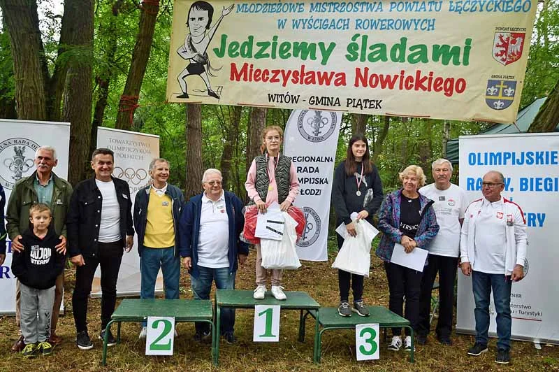 Młodzieżowe Mistrzostwa Powiatu Łęczyckiego w Wyścigach Rowerowych w Witowie