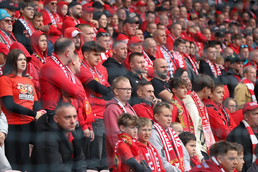 Mecz Widzew - Raków Częstochowa