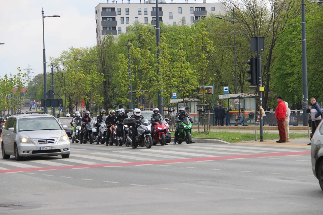 Rozpoczęcie sezonu motocyklowego 2024 w Łodzi