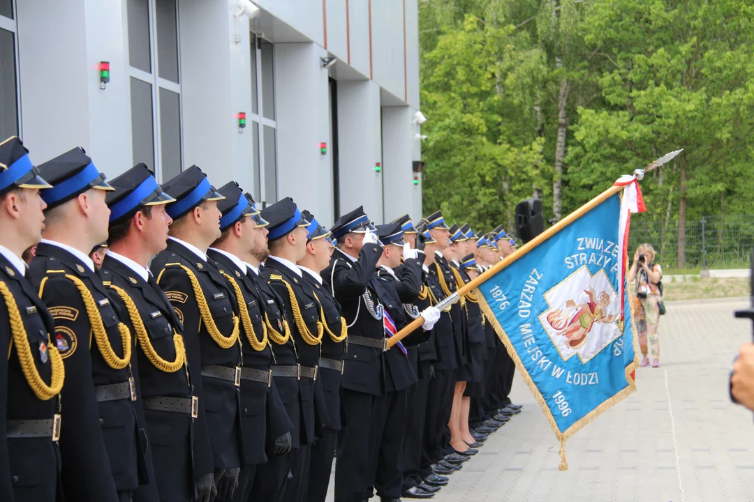 Nowa strażnica przy ul. Przybyszewskiego w Łodzi