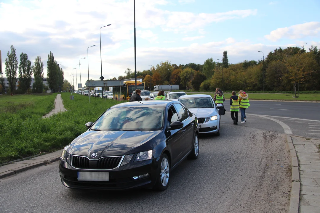 Protest mieszkańców Młynka - 15.10.2024 r.