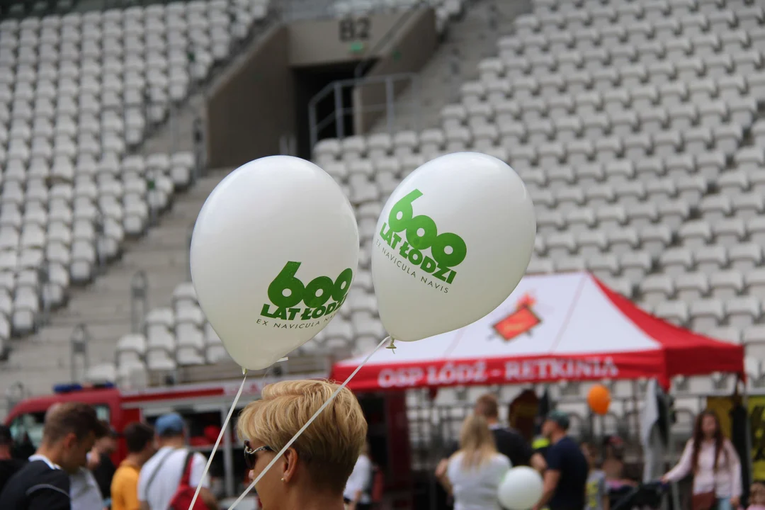 Urodzinowy piknik z okazji 600. urodzin Łodzi na stadionie ŁKS-u - 18.06.2023 r.