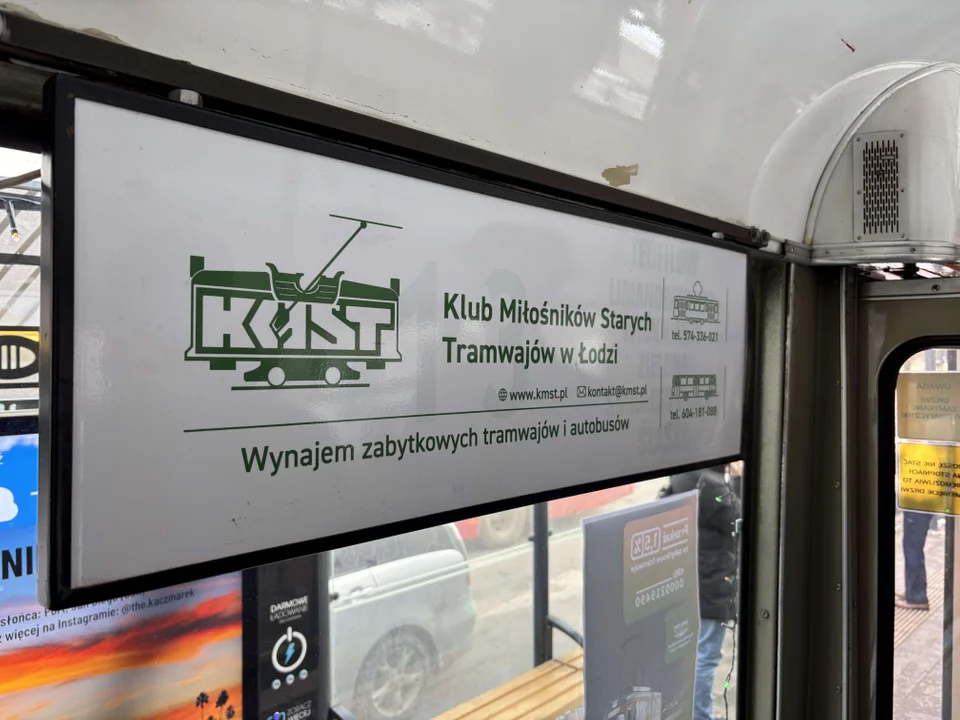 Klub Miłośników Starych Tramwajów zachęca do wpłacania 1,5% podatku na ratowanie zabytków