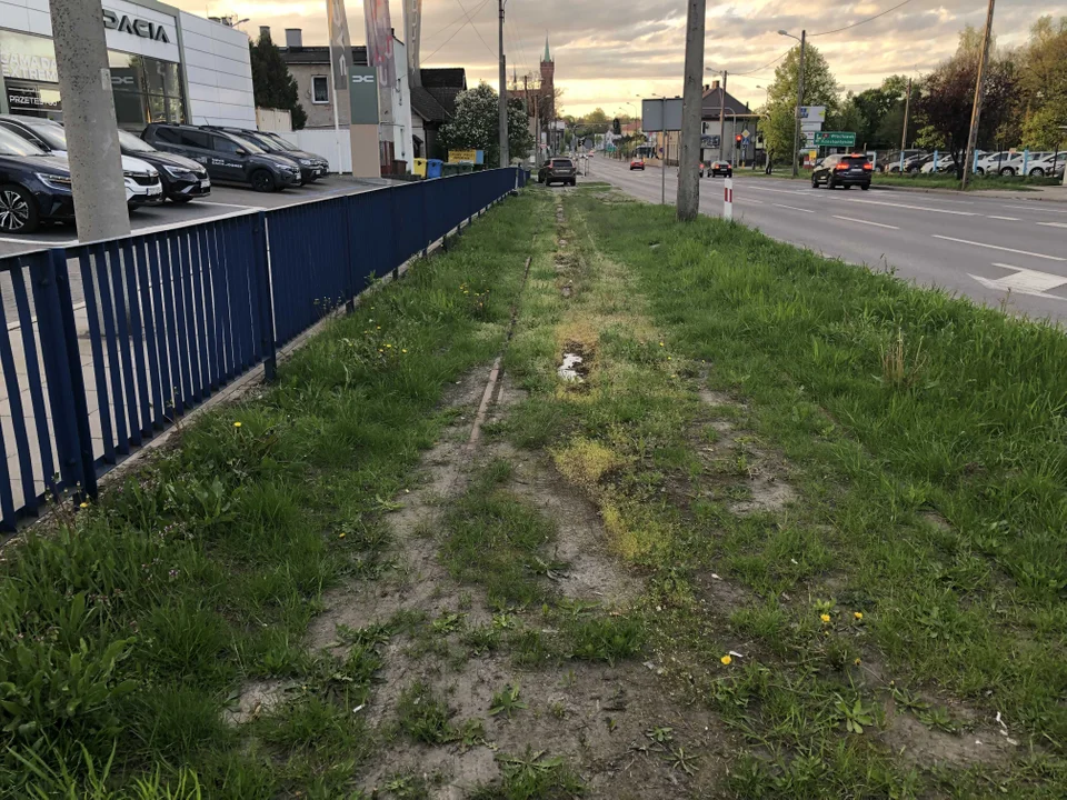 Śladem starej linii tramwajowej do Ozorkowa