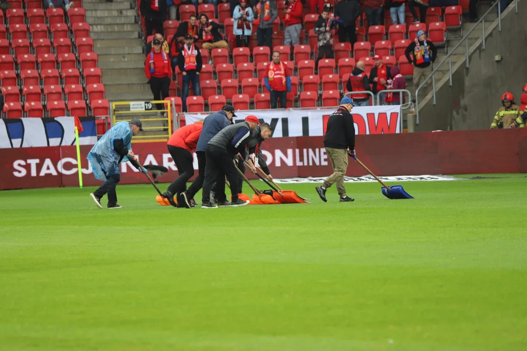 Mecz Widzew Łódź - Ruch Chorzów odwołany