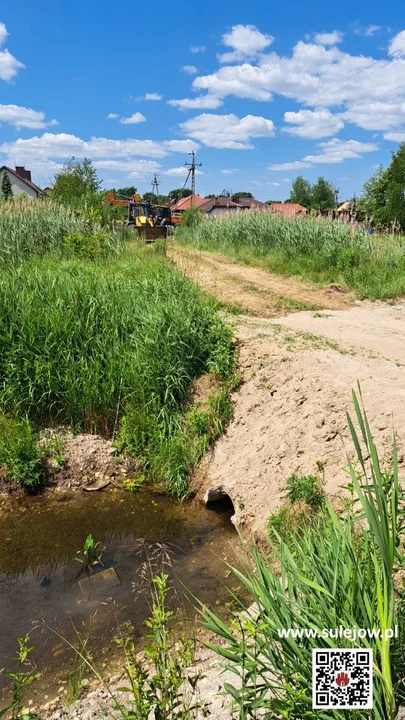 Remonty dróg na terenie gminy Sulejów