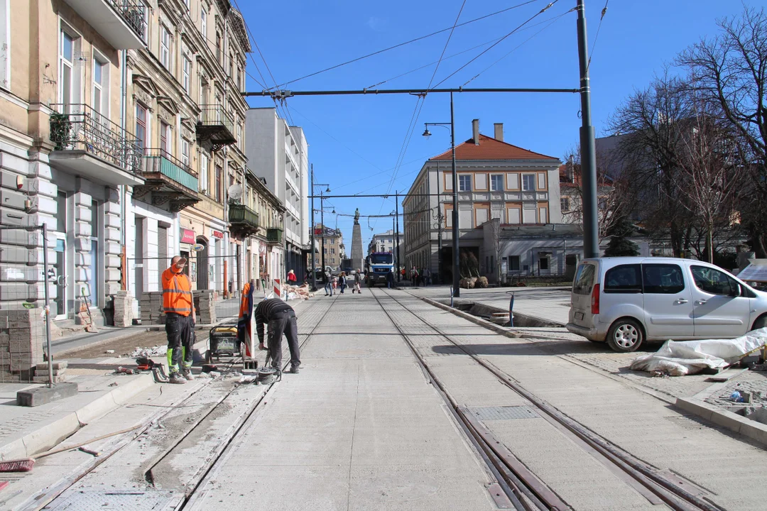 Tak wygląda plac Wolności w Łodzi na kilka dni przed oficjalnym otwarciem