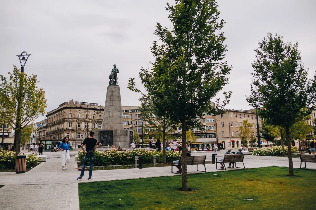 Plac Wolności w Łodzi z I miejscem w konkursie Towarzystwa Urbanistów Polskich