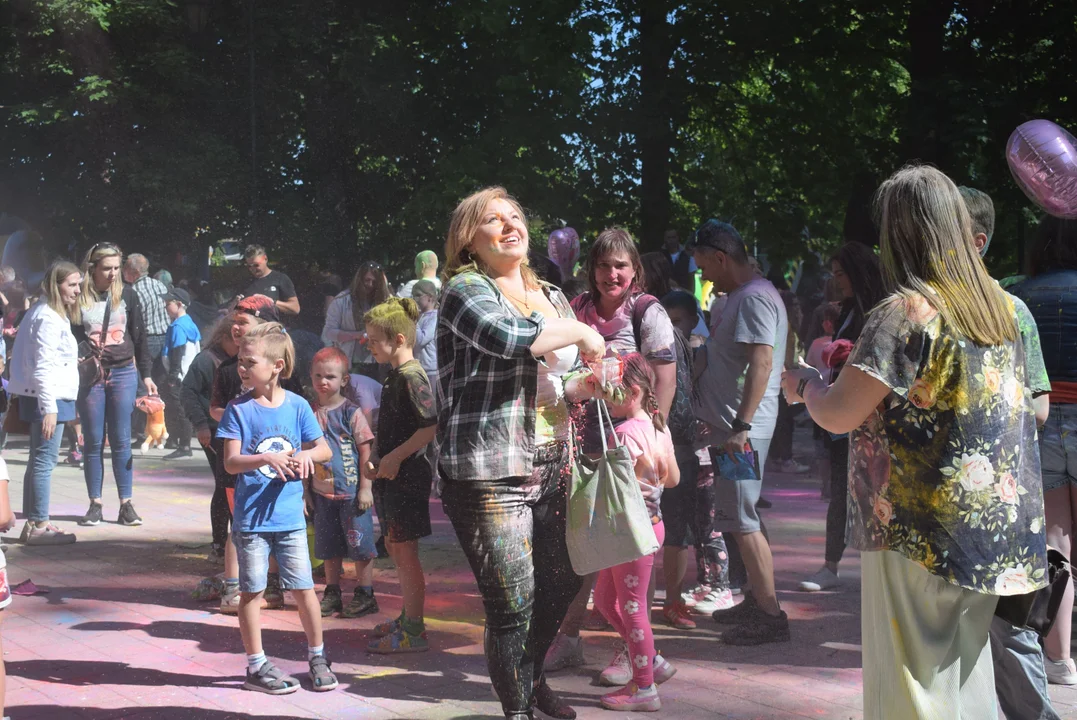 Festiwal baniek mydlanych i kolorów w Parku Miejskim w Zgierzu