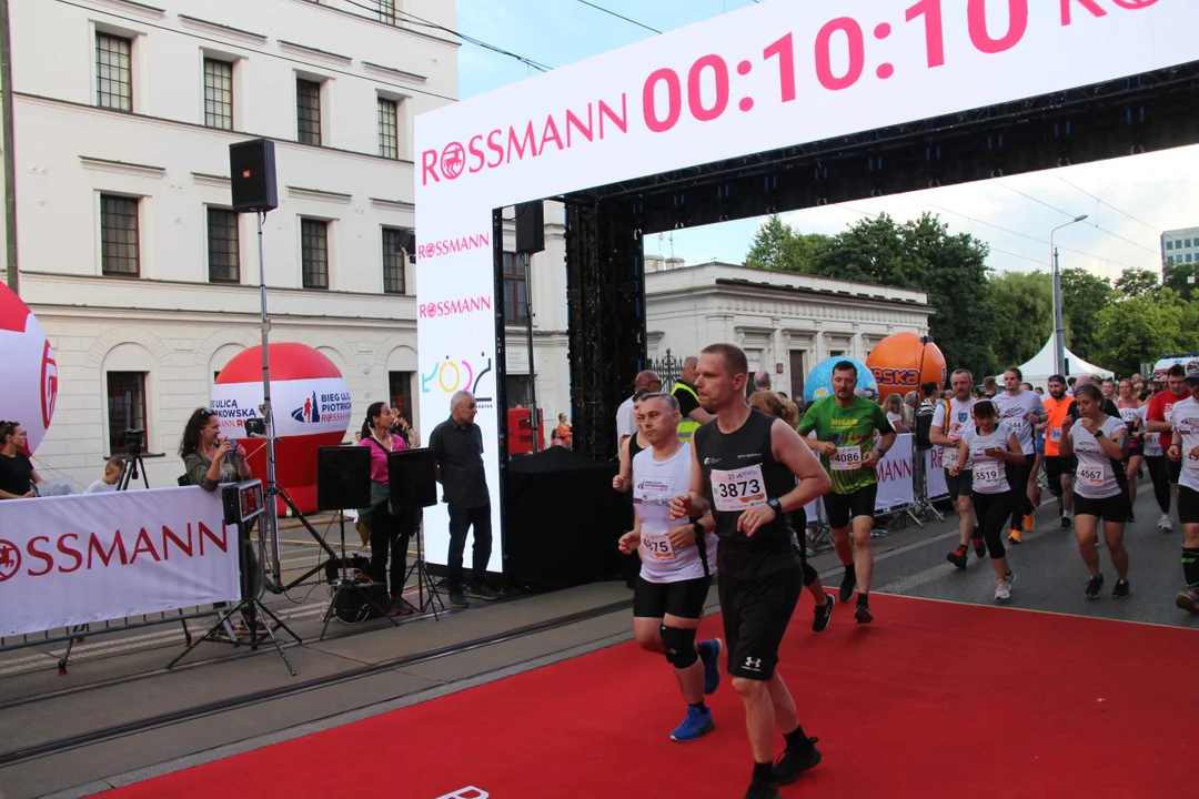 21. Bieg Ulicą Piotrkowską Rossmann Run w Łodzi