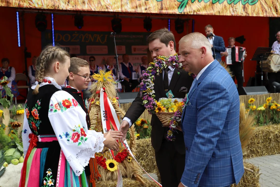 Dożynki powiatowo-gminne w Łaniętach