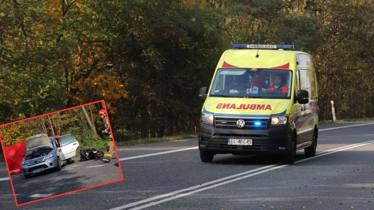 Tragedia pod Kutnem. Służby kilkadziesiąt minut walczyły o życie mężczyzny [ZDJĘCIA] - Zdjęcie główne