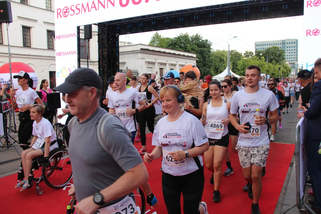 21. Bieg Ulicą Piotrkowską Rossmann Run w Łodzi