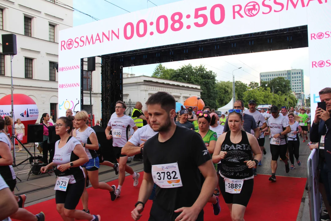 21. Bieg Ulicą Piotrkowską Rossmann Run w Łodzi