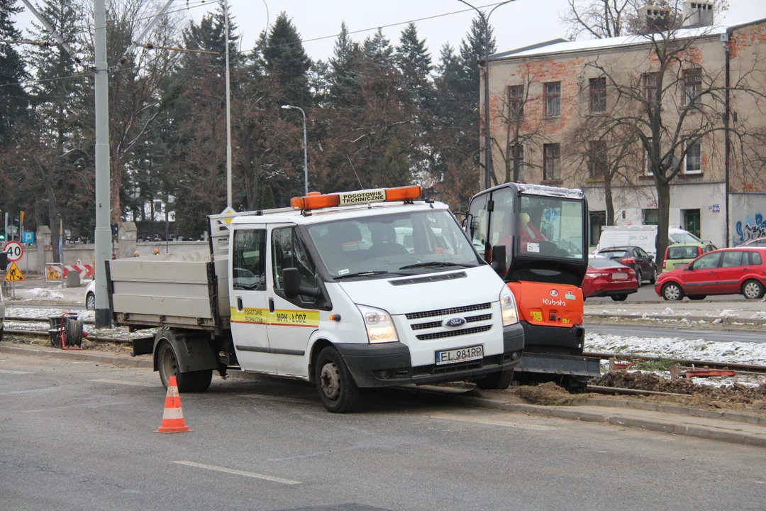 Utrudnienia dla podróżnych MPK Łódź. Tramwaje nie dojeżdżają na pętlę Chojny Kurczaki