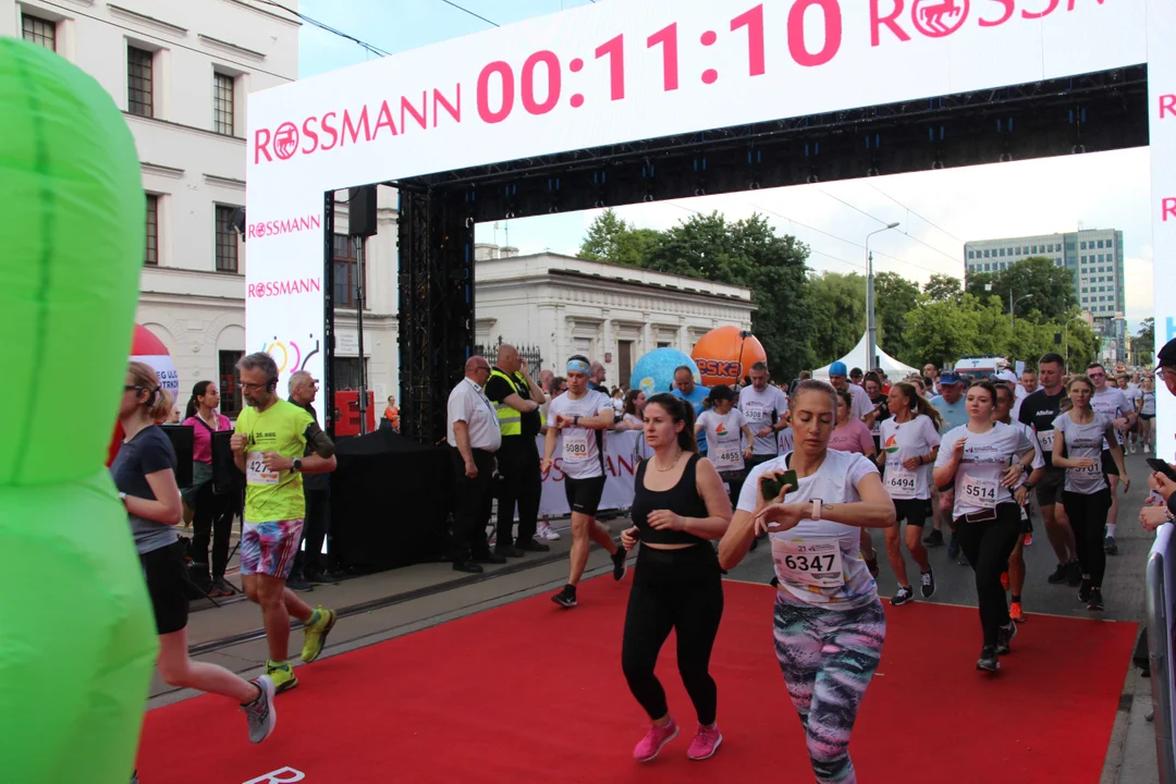 21. Bieg Ulicą Piotrkowską Rossmann Run w Łodzi