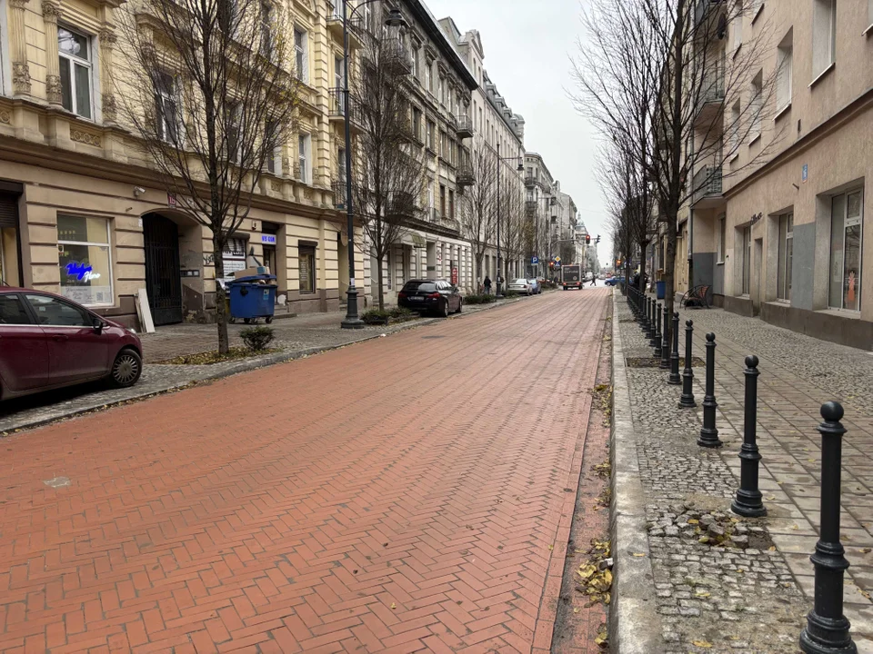 Koniec remontu nawierzchni ulicy Jaracza w Łodzi