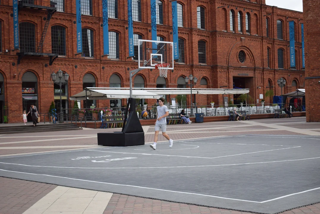 Basketnmania i boiska na rynku Manufaktury