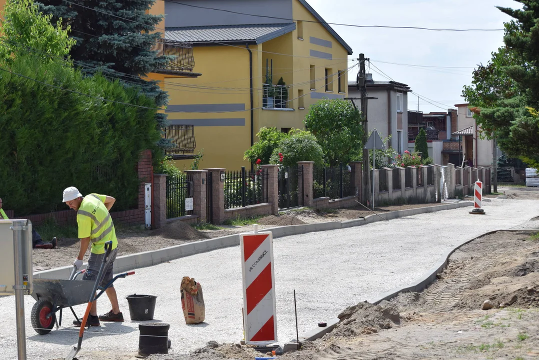 Remont ulicy Żytniej w Zgierzu