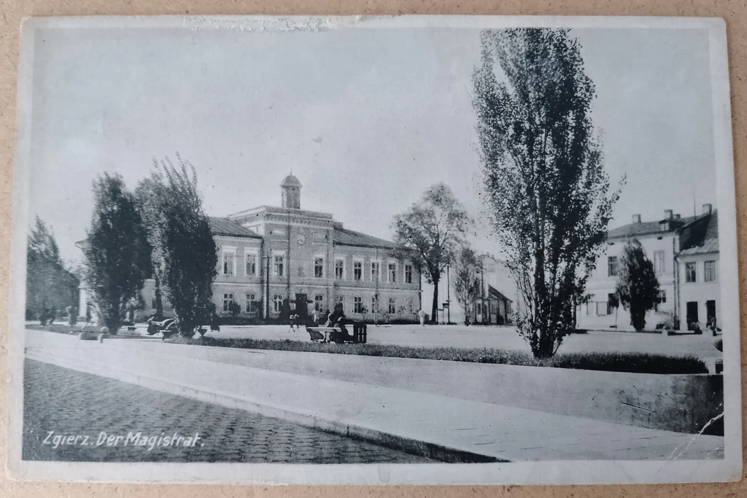 Stary Zgierz na fotografii