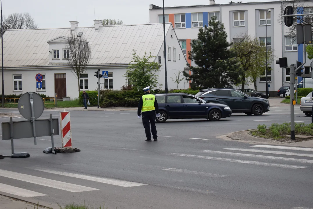 Rolnicy protestują w Zgierzu