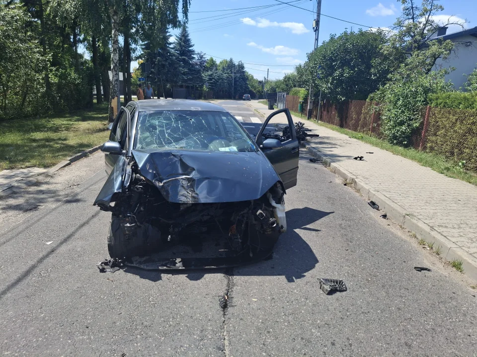 wypadek Piotrków