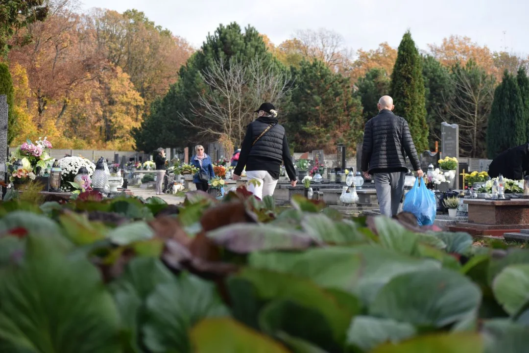 Łodzianie przygotowują groby bliskich do Wszystkich Świętych