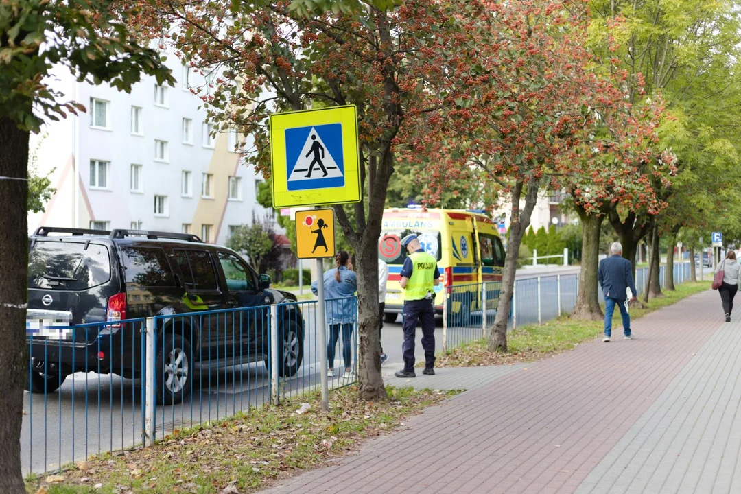 Na Kościuszki w Kutnie samochód potrącił osobę pieszą