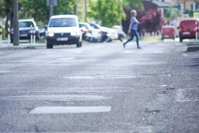 Ulica Budryka na osiedlu Binków