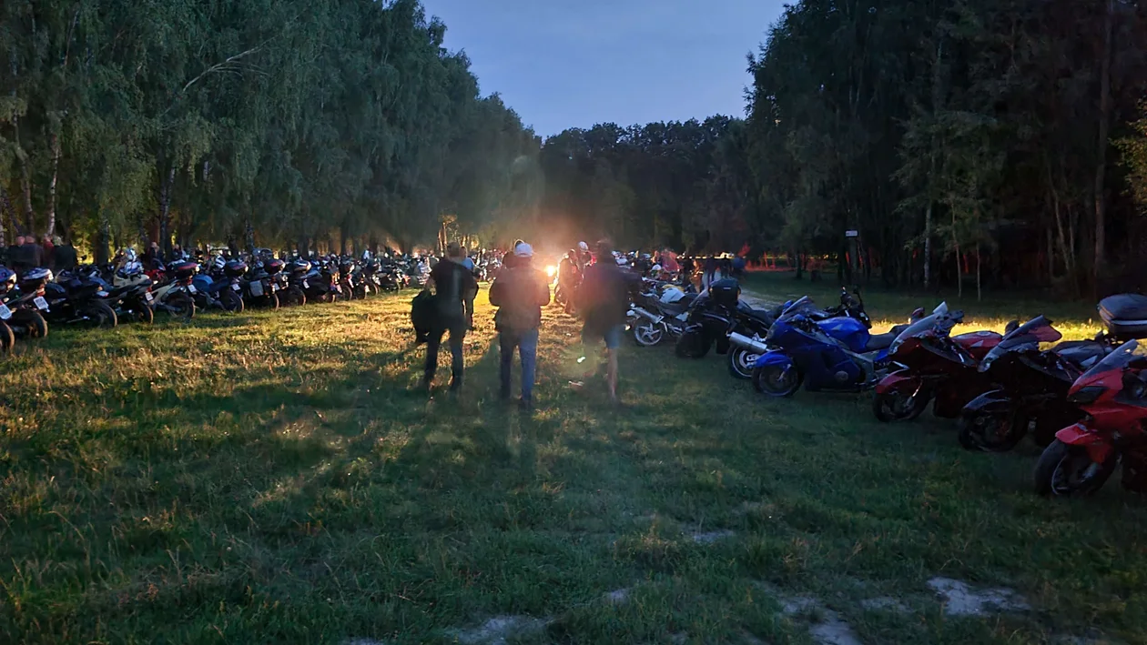 Zlot motocyklistów na Malince