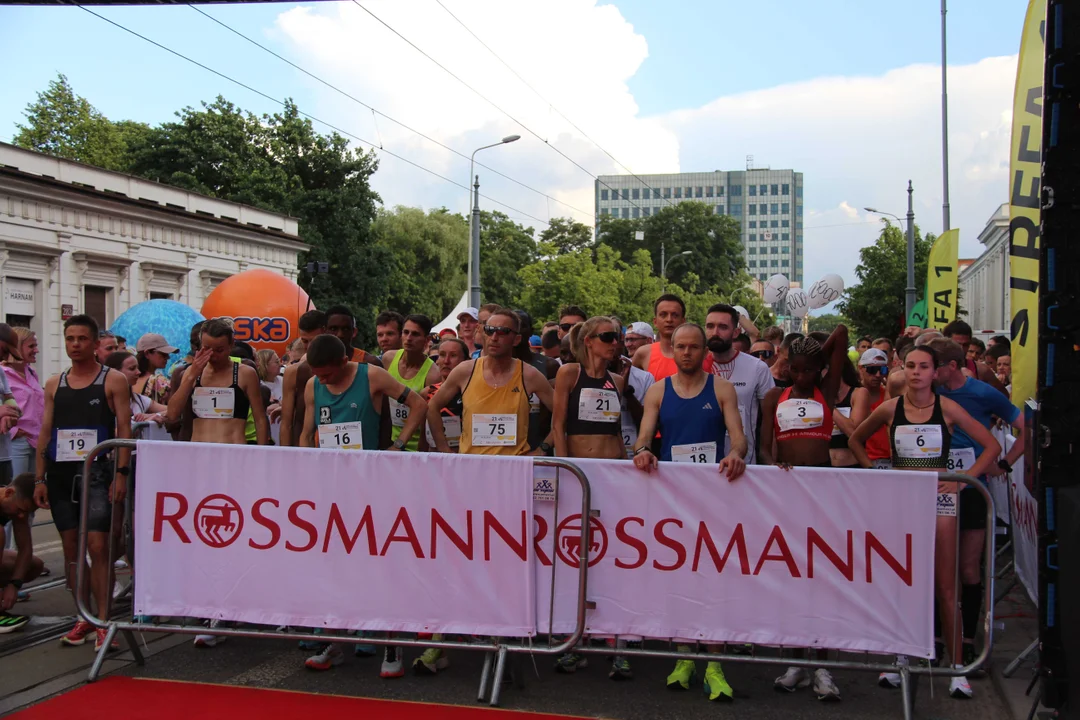 21. Bieg Ulicą Piotrkowską Rossmann Run w Łodzi