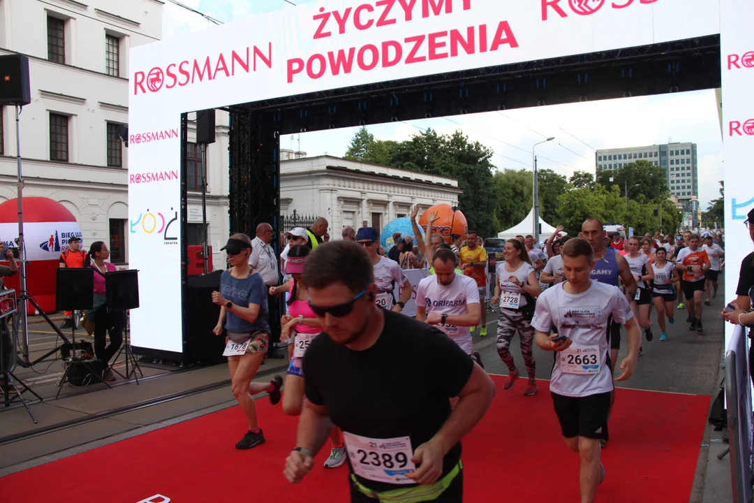 21. Bieg Ulicą Piotrkowską Rossmann Run w Łodzi