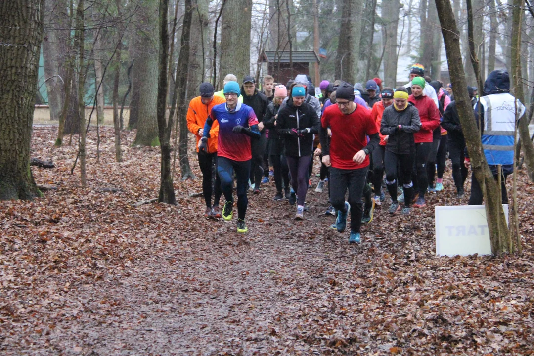 Walentynkowy parkrun w Lesie Łagiewnickim