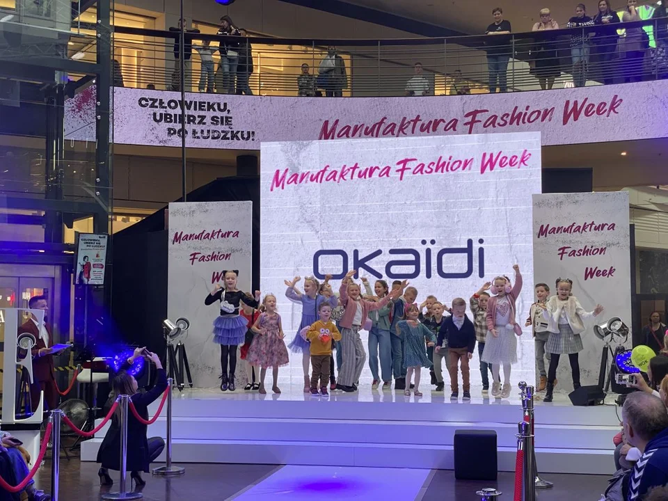 Pokaz mody dziecięcej na 17. Manufaktura Fashion Week