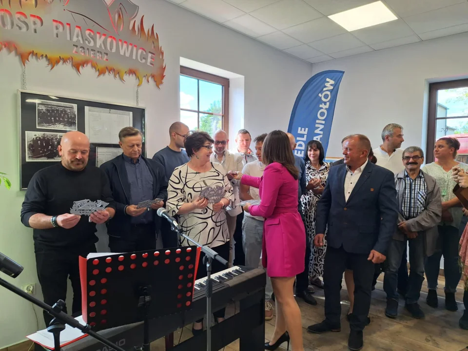 OSP Piaskowice-Aniołów otwarta po remoncie