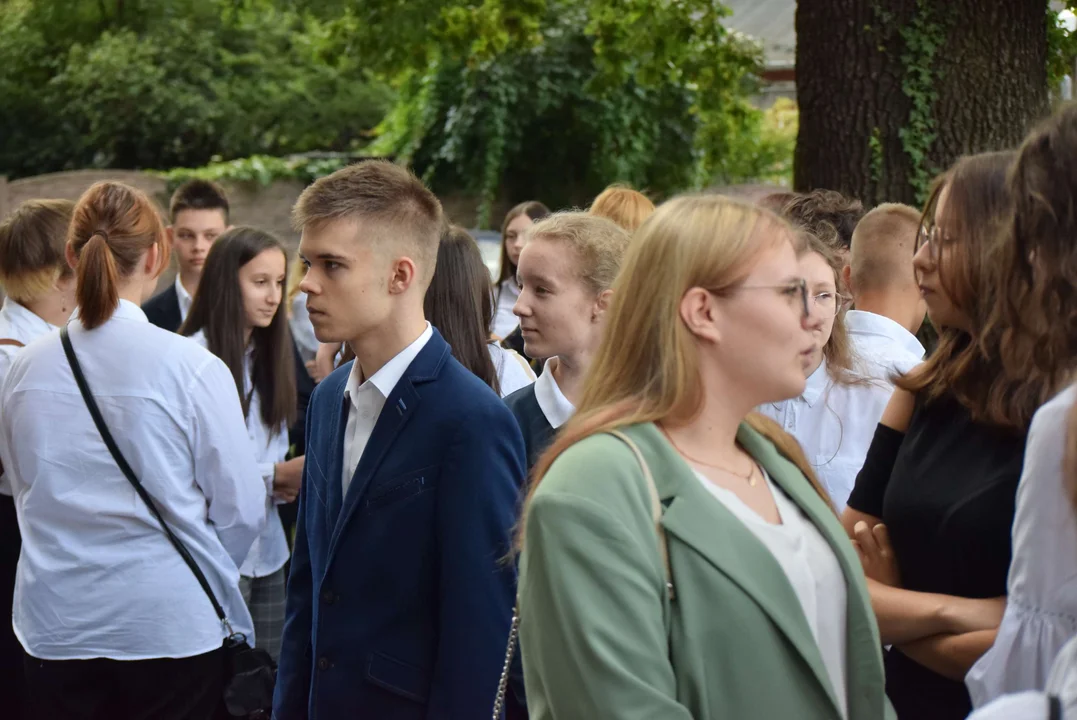 Rozpoczęcie roku w I LO im. Staszica w Zgierzu