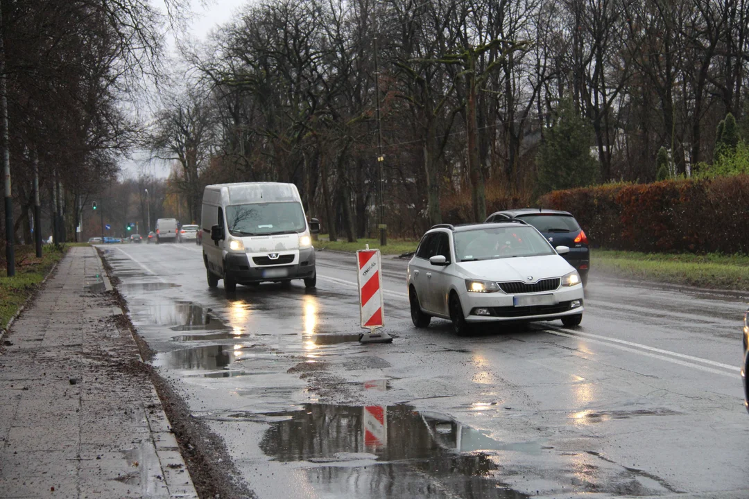 Ulica Krakowska w Łodzi po przebudowie