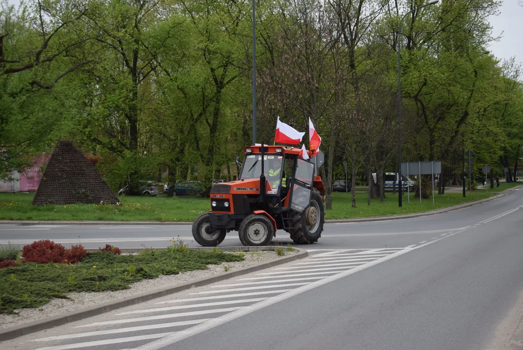 Rolnicy protestują w Zgierzu