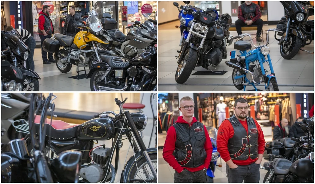 WSK-a, Harley-Davidson i... Motorynka wójta, czyli wystawa motocykli w kutnowskiej galerii [ZDJĘCIA] - Zdjęcie główne