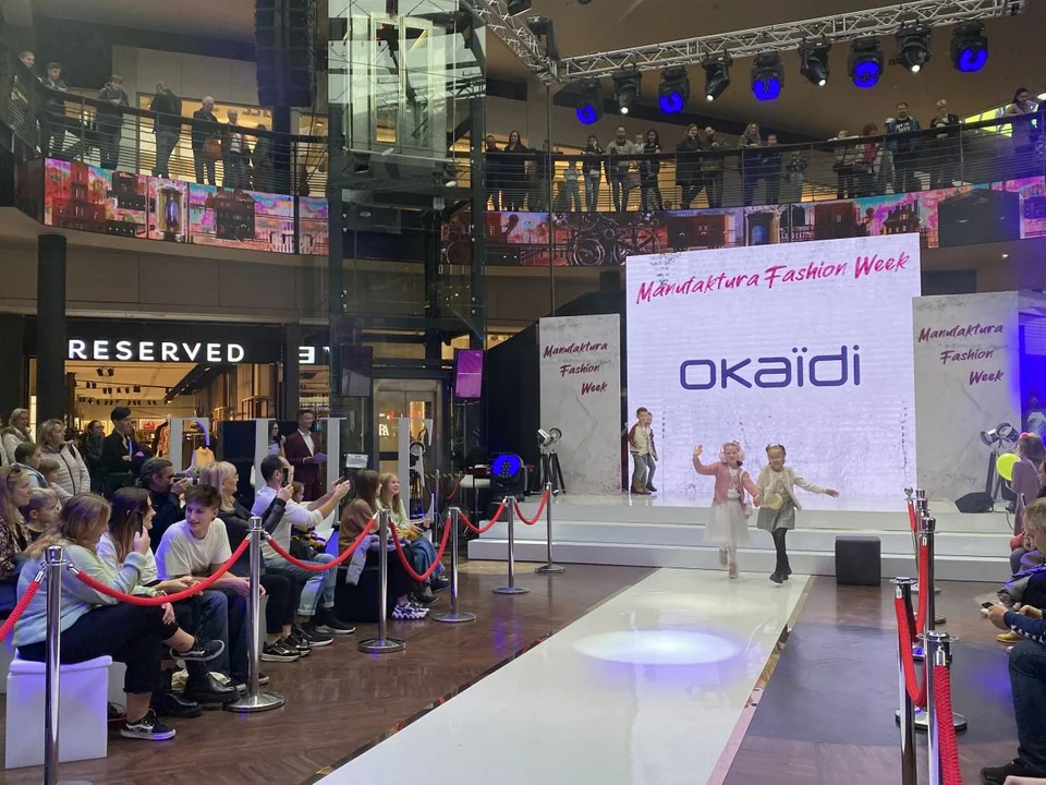 Pokaz mody dziecięcej na 17. Manufaktura Fashion Week