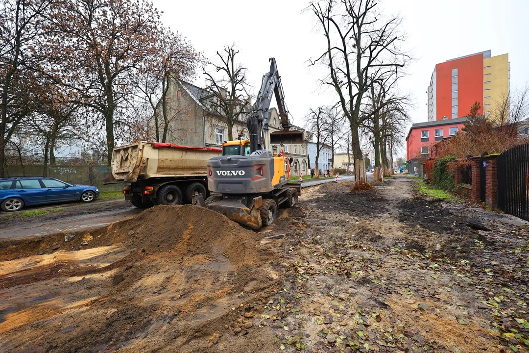 Ulica Nowa w Łodzi – remont trwa