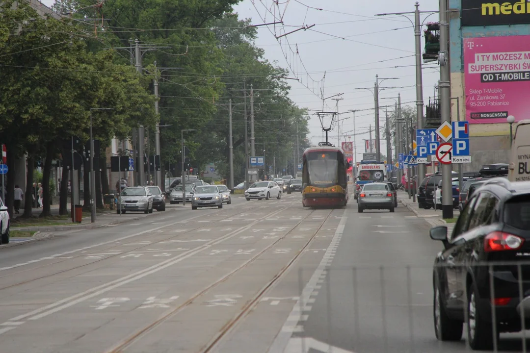 Tramwaj z Łodzi do Pabianic